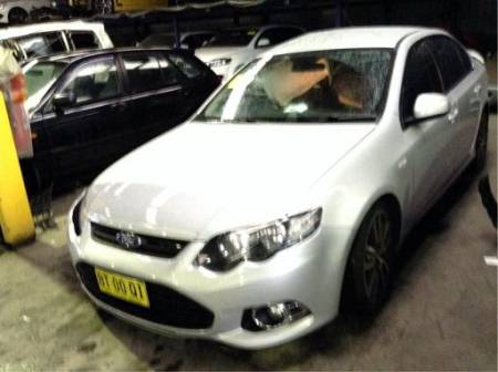 WRECKING 2012 FORD FG MKII FALCON XR6 TURBO FOR PARTS ONLY